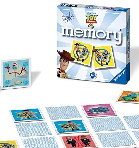 Ravensburger Disney Toy Story 4 Mini Memory Matching Picture Snap Paren Game - 3+ Years