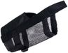 Trixie Muilkorf Polyester met Gaas Inzet Zwart L-XL 28-46 CM