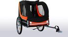 Viking Choice AP Onderdelen B.V. Hondenfietskar - opvouwbaar - voor dieren tot 40 kg - oranje, zwart