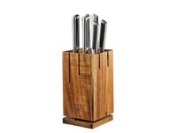 Maisons du Monde Blok Keukenmessen LOKI SKAGEN - 7 stuks