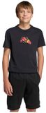 Adidas Food Pack Graphic T-shirt Korte Mouw Zwart 13-14 Jaar Kinderen