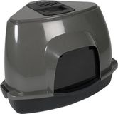 Laroy Group Ebi Cat house prism 60 m zen series Donkergrijs 38x56x40cm