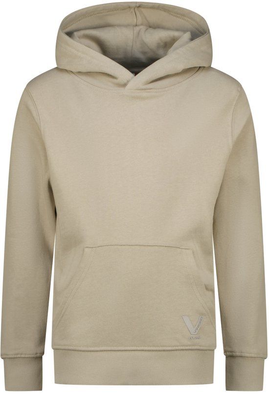 Vingino Natest Jongens Sweater met Capuchon - Katoen - Agate Grey - Maat 152
