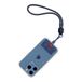 Legami - Always Together telefoonkoord, Smartphone Lanyard, verstelbaar koord met metalen haak, veilige sluiting, zelfklevend, Blueberry thema, 27 cm