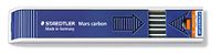 Staedtler Mars Carbon H Plastic lood (Pack van 12), zwart