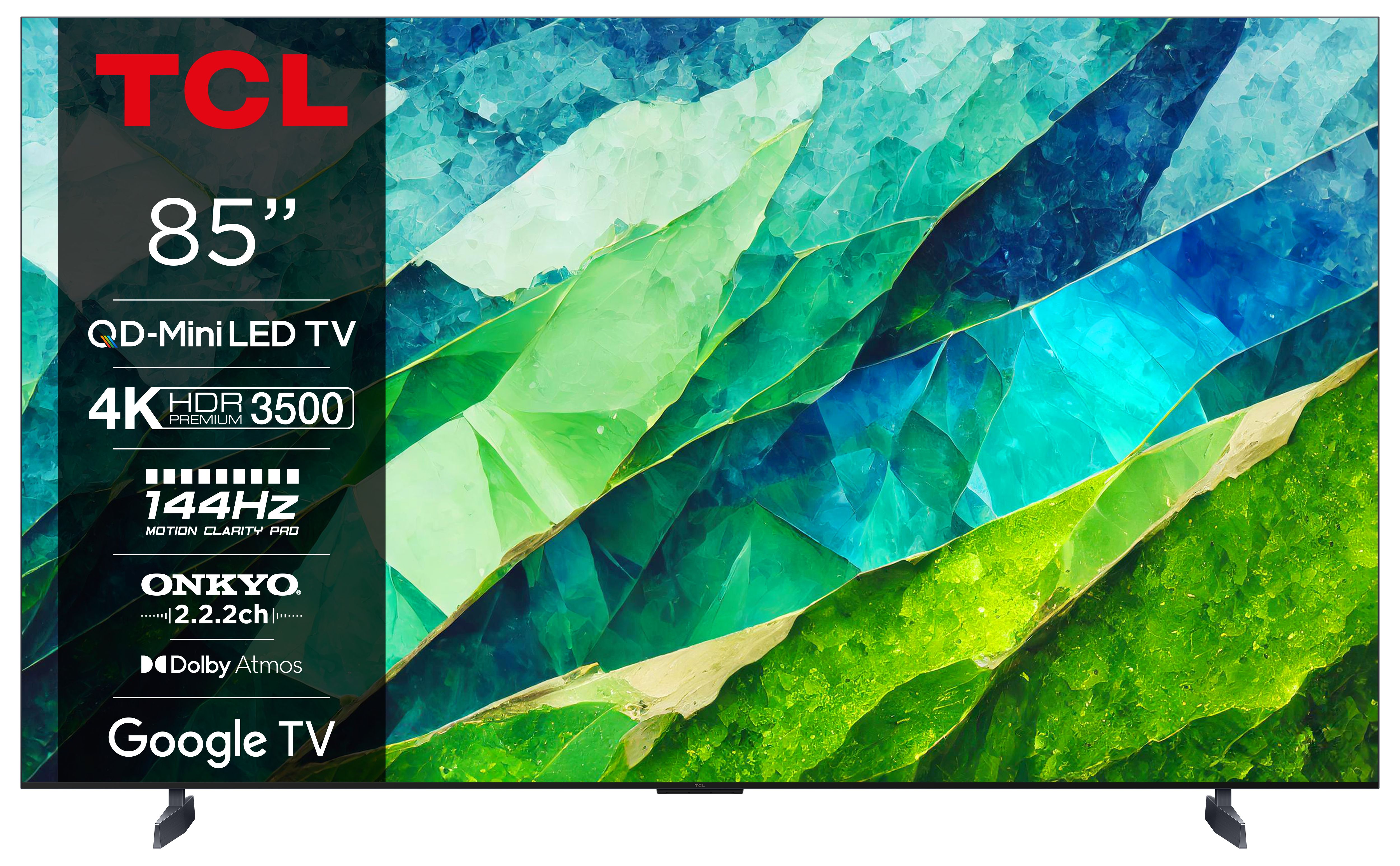 TCL 85C855 / TV screen / 85 inch / 2024