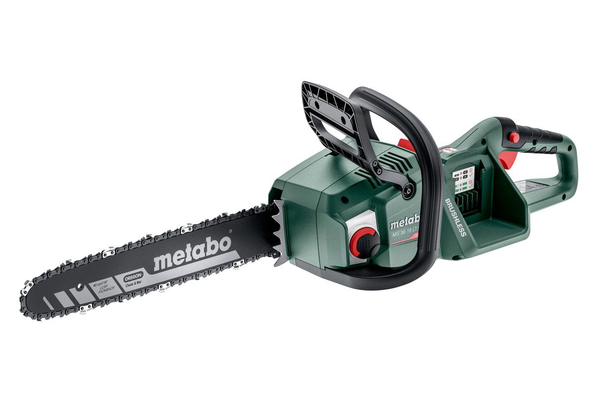 Metabo MS 36-18 LTX BL 40 - 18V Cordless Chainsaw - 40cm Bar - Bare Tool