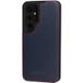 TORRO Samsung Coque en Cuir pour Galaxy S24 - Bleu Marine
