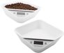 Wan GmbH Balance de cuisine numérique - Balance électronique Instrument de mesure - Peser les ingrédients - Avec bol amovible - 5000g / 1g - Blanc