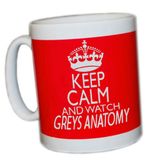 Houd Greys Anatomy Mok (rood)
