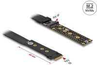 Delock Riser Card M.2 Key M Extension NVMe with 20 cm cable
