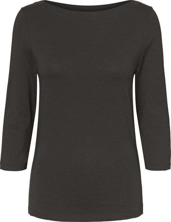 Vero Moda Vmpanda Modal 3/4 Top Jrs Noos 10274133 Chocolate Torte Dames Maat - XXL