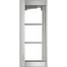 Legrand 350231 Afdekraam Aluminium Metaal 3-Modulair