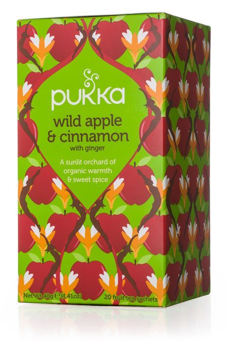 Pukka Herbs Wild Apple Cinnamon Thee