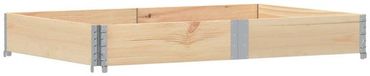 vidaXL Plantenbak 150x100 cm massief grenenhout