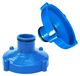 Adaptateur de nettoyeur de piscine - 80 mm vers 32 mm - 2 pièces - Plastique