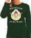 Bellatio Decorations Kersttrui - Hallelujah its me im back - groen - voor dames - M