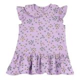 Chicco Jurk Violet Katoen Lange Mouw Kuithoogte Casual Baby Herfst/Winter 2023