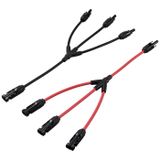 TRU COMPONENTS TC-12195664 Répartiteur d'énergie solaire 6 mm² 30 A Longueur de câble 40 cm