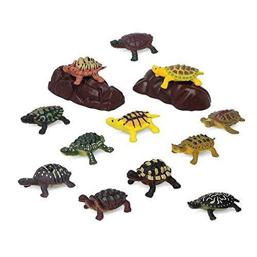 Bigbuy Fun Wilddierset 110203 schildpad (14 stuks)