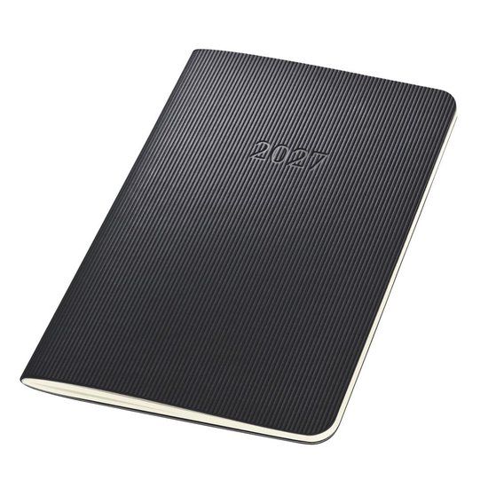 SIGEL Maandagenda Conceptum A6 2027 (NL/FR/EN/DU) zwart Softcover