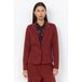 Soyaconcept getailleerde blazer - roodbruin