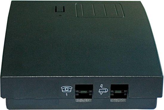 Disty DISTYBOX-300 DECT telefoon wandcontactdoos zwart