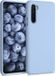 kwmobile telefoonhoesje geschikt voor OnePlus Nord - Hoesje met siliconen coating - Smartphone case in mat lichtblauw