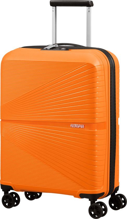 American Tourister Airconic Spinner 55/20 TSA Hand Luggage - Mango Orange - 33.5 l - 2 kg
