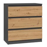 Topeshop M3 Ladekast Antraciet Artisan