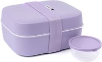 Amuse Bento Lunchbox 3-in-1 Lavender