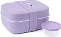 Amuse Bento Lunchbox 3-in-1 Lavender