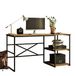WELL HOME MOBILIARIO & DECORACIÓN Bureau, 100% melamine gecoate spaanplaat, kleur Atlantic Pine