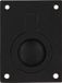 Intersteel Luikring rechthoekig 65 x 49 mm mat zwart