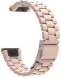 Merkloos / Sans marque Garmin Universeel Quickfit 26MM Bandje Kunststof Roze
