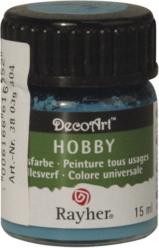 Rayher Hobby Hobby acrylverf turquoise 15 ml