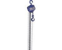 TORSO Kettingtakel 1 ton 10m Metaal Zwart/Zilver/Blauw