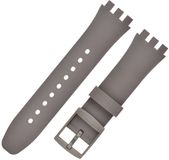 Inf Swatch Premium Siliconen Horlogeband Vervanging - Grijs