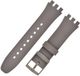 Inf Swatch Premium Siliconen Horlogeband Vervanging - Grijs