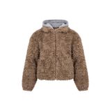 Another-Label teddy jas - bruin