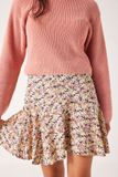 GARCIA Meisjes Print Rok Geel