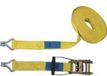 Petex 43192919 Spanband (tweedelig) Trekkracht (lc) vastbinden (enkel/direct): 2500 daN (l x b) 10 m x 50 mm Ratelinrichting