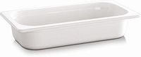 APS 83751 ECOLINE GN 1/4 melamine container met inkeping op de rand, 26,5 x 16,2 x 6,5 cm, 1,35 liter, wit