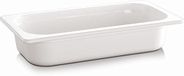 APS 83751 ECOLINE GN 1/4 melamine container met inkeping op de rand, 26,5 x 16,2 x 6,5 cm, 1,35 liter, wit