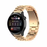 By Qubix Qubix Stalen schakelband - Champagne goud - Geschikt voor Xiaomi Redmi Watch 5 Active / Redmi Watch 5 Lite