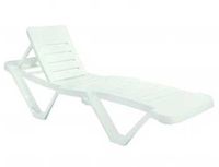 Garbar Master+andorra Lit de jardin et table Blanc
