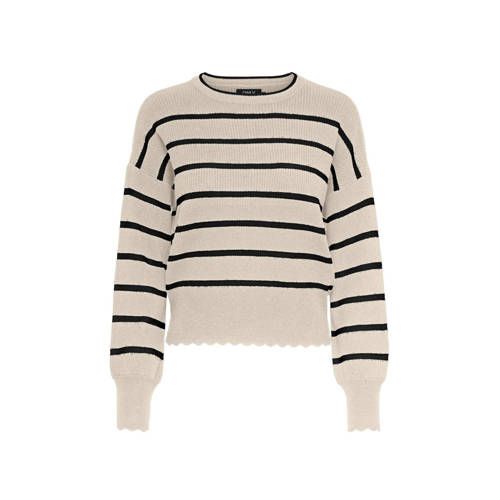 ONLY gebreide trui beige