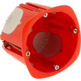 Protec No Airbox Multimat P50mm Inbouwdoos Grijs/Rood