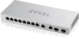 Zyxel XGS1010-12 - Unmanaged Switch - 8x Gigabit Ethernet, 2x 2.5G, 2x SFP+