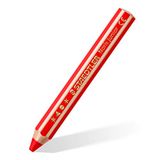 Noris STAEDTLER Noris Junior 140-2 3-in-1 kleurpotlood, rood